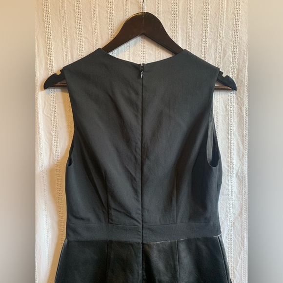 Ava & Aiden Dress. Black With Faux Leather Skirt. US 6. Excellent New Condition - Picture 5 of 7